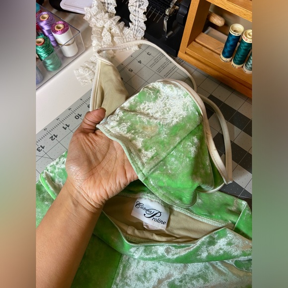 MY DATE W/ PRESIDENTS DAUGHTER VELVET SET - Picture 4 of 7